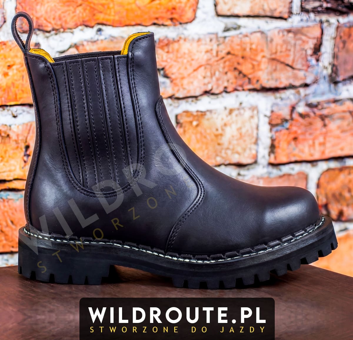 Buty na choppera WILDROUTE V1 czarne