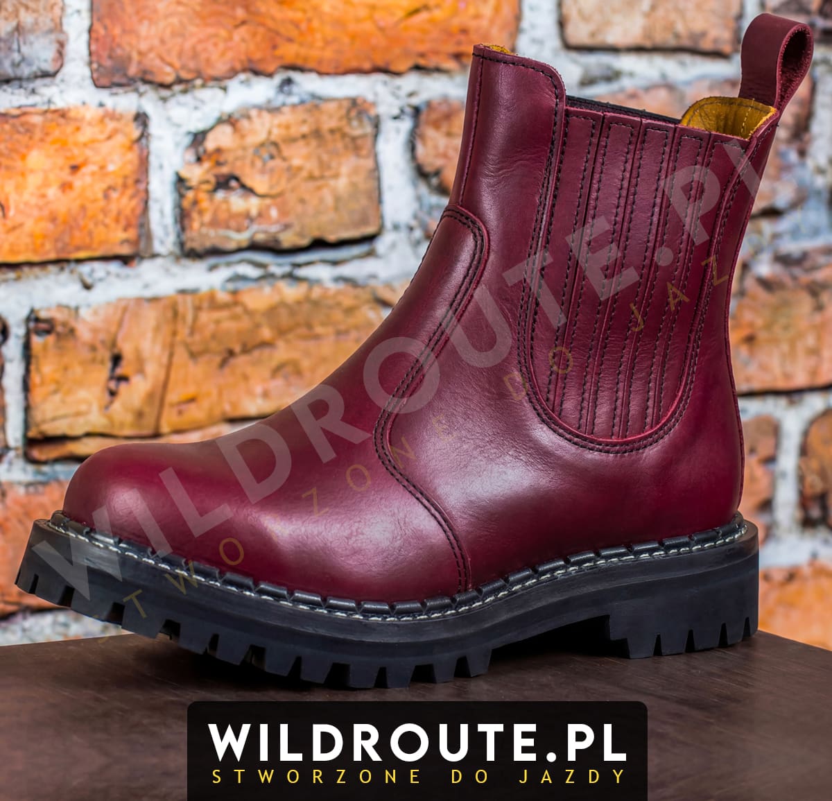 Buty WILDROUTE "V1" (BORDOWE)