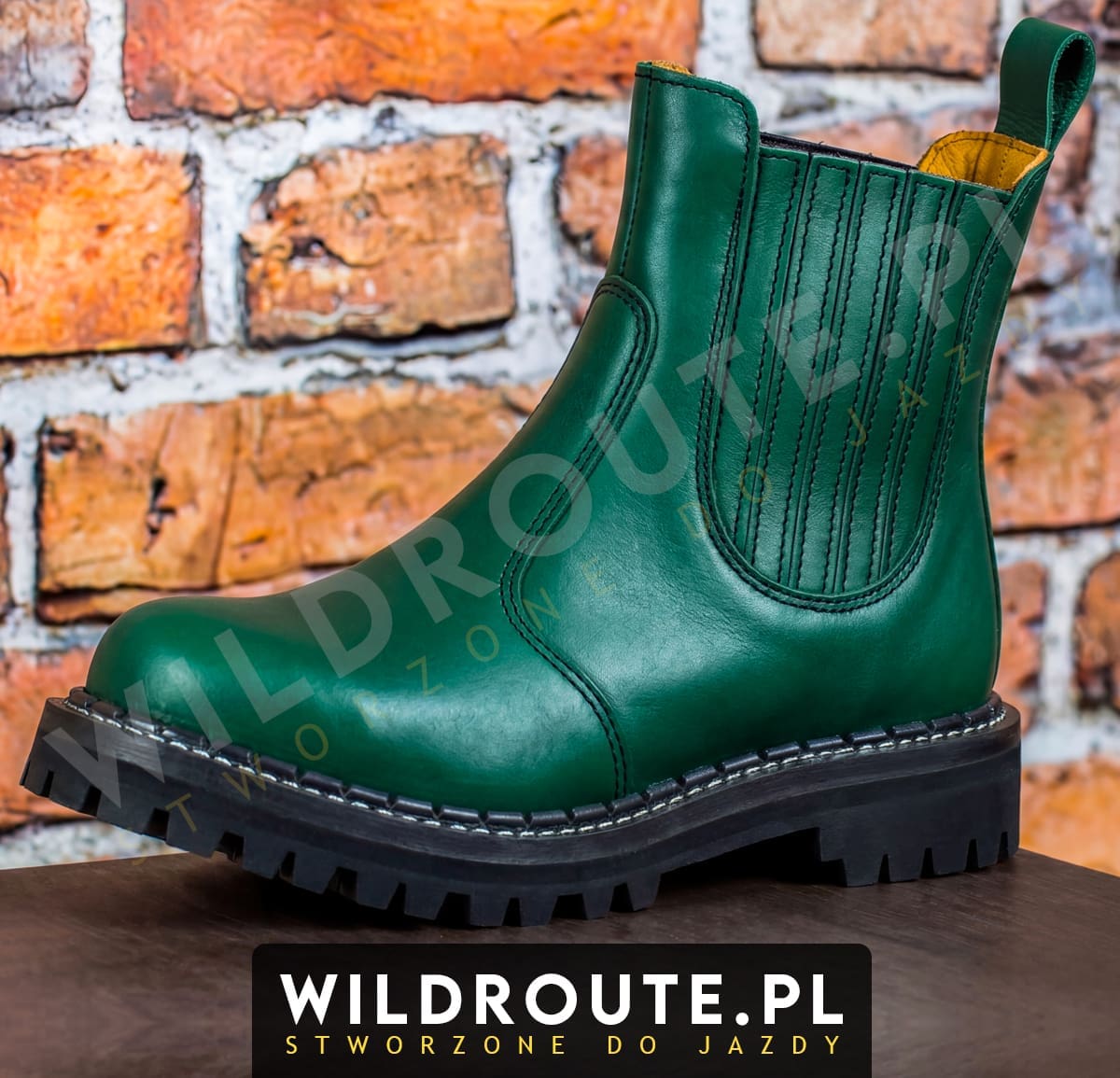 Buty WILDROUTE "V1" (CIEMNE ZIELONE)