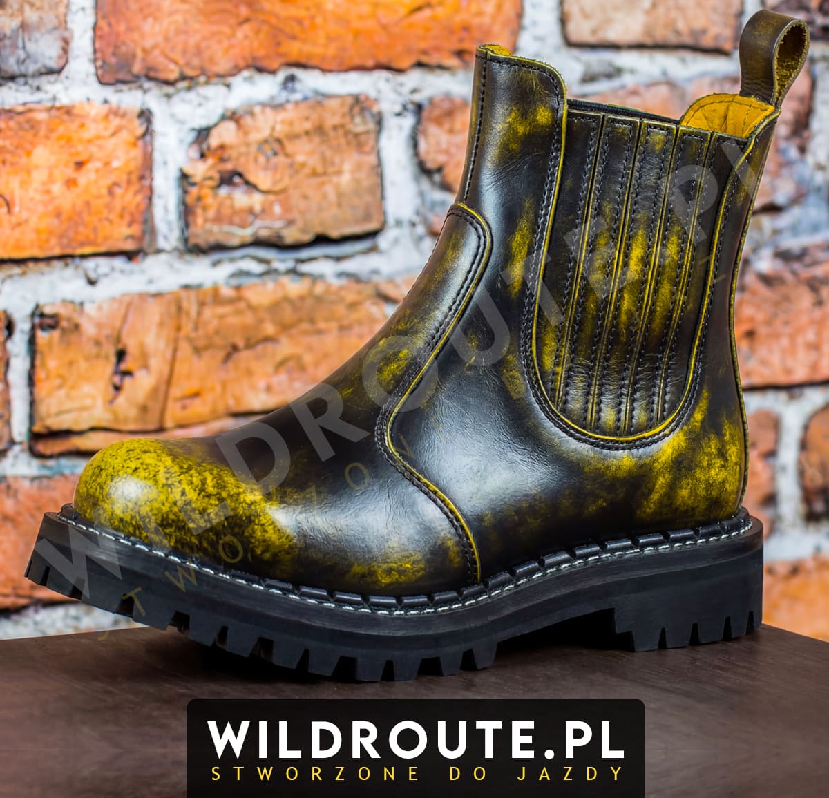 Buty WILDROUTE "V1" (PRZECIERANE NA ŻÓŁTE)