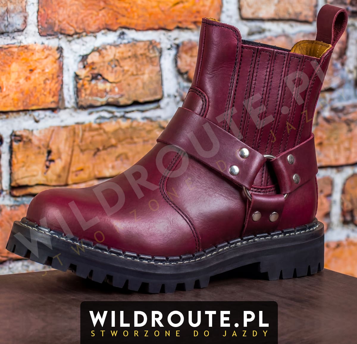 Buty WILDROUTE "V2" (BORDOWE)
