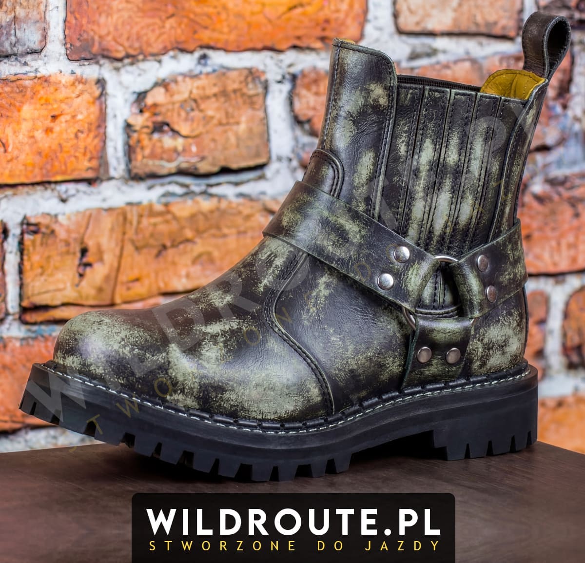 Buty WILDROUTE "V2" (PRZECIERANE NA BIAŁO)
