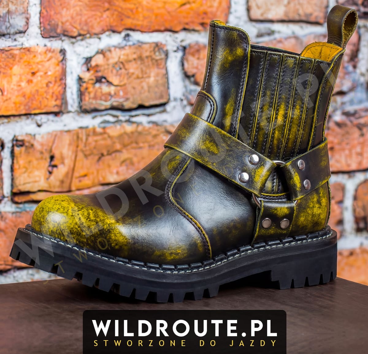 Buty WILDROUTE "V2" (PRZECIERANE NA ŻÓŁTO)